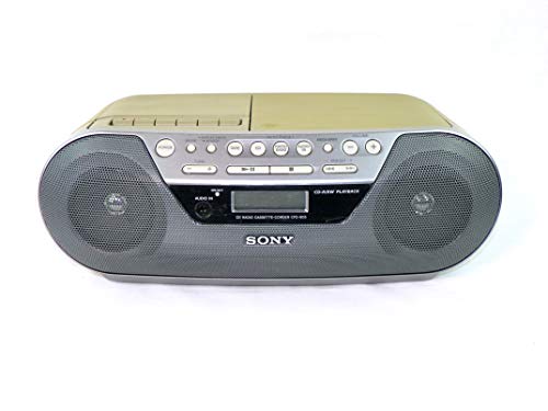 Sony CFD-S05 CD Radio Cassette Recorder with Auxiliary Cord (6 feet)