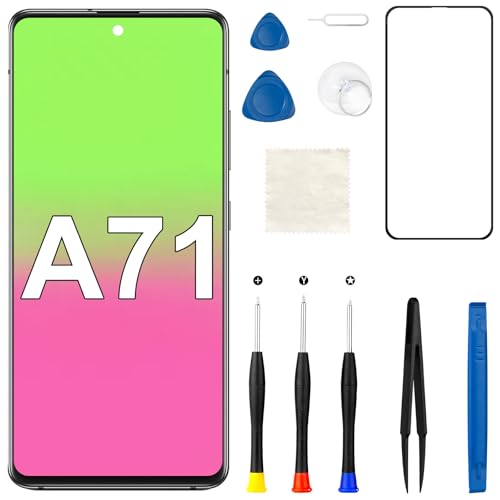 Écran pour Samsung Galaxy A71 4G avec cadre et numériseur tactile LCD de rechange
