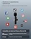Kabelloses Lavalier Mikrofon, Professionelles Wireless Mikrofon für iPhone/iOS/Androide, Plug and Play für Videoaufnahmen, Vlog, YouTube & TikTok, Bluetooth Ansteckmikrofon mit Geräuschunterdrückung