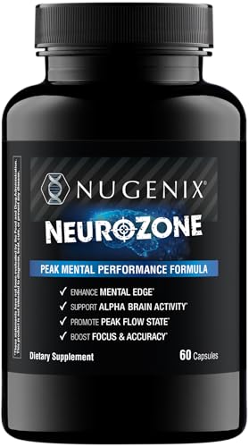 Nugenix NeuroZone Nootropic Brain Supplements for Memory and Focus, 60ct