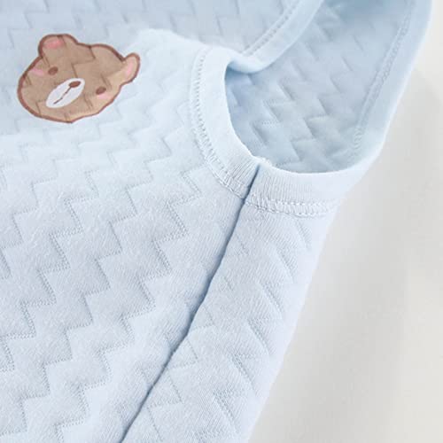 Casaco de inverno sem mangas para bebês, meninos, meninas, jaqueta quente, colete de manga comprida