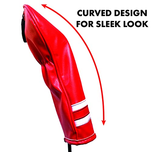 Team Golf NHL Carolina Hurricanes Vintage Fairway Headcover (Color) - Printed Team Golf NHL Vintage Fairway Headcover (Printed), Fits All Fairway, Hybrid and Utility Clubs by Team Golf - Used condition - Image 3