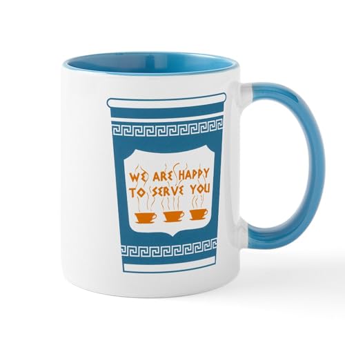 CafePress NYC Blue Cup Mug 11 oz (325 ml) Ceramic Coffee Mug