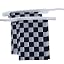 Checkered Black and white