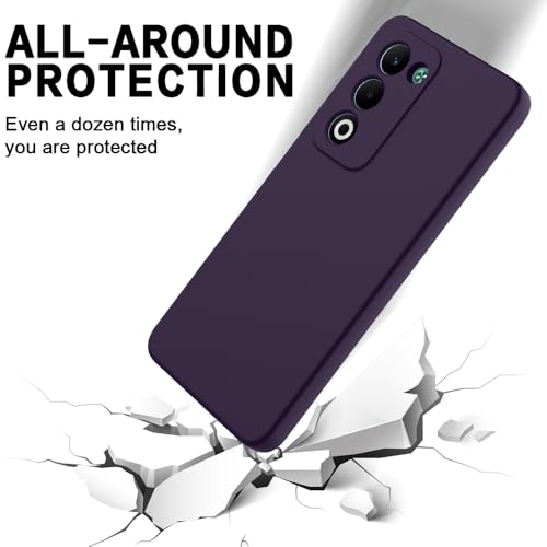 Image of Back Cover for Oppo A5 5G | Full Camera Protection | Premium Liquid Silicon Case | Flexible Bumper Case for Oppo A5 5G (Maroon Red)