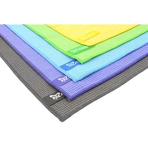 Jemako Droogdoek klein 40 x 45 cm in set van 5 – absorberende microvezeldoeken voor alle gladde en harde oppervlakken…