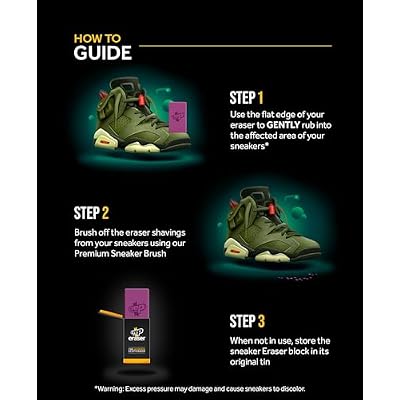 Crep Protect Suede Scuff Eraser - Sneaker Cleaner for Suede and Nubuck Shoes