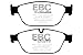 EBC Brakes Redstuff 3000 Series Sport Brake Pad Set DP32087C to Fit AUDI