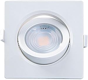 Spot de Led Taschibra Alltop Par 20 Quadrado 7W Bivolt 4000K Luz Neutra