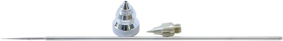 Paasche Airbrush C-TG1-WG Double Action Gravity Feed Airbrush. Includes Three Head Sizes. with Custom White-Gold Coloring. (Airbrush Made in The USA)