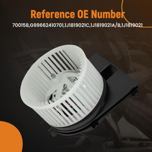 Image of maXpeedingrods HVAC Heater Blower Motor Fan 700158 Fits for Audi TT 2000-2006, for Porsche 911 Boxster Cayman, for VW Beetle GTI Golf Jetta 1998-2010# PM9269 1J1819021C 75810
