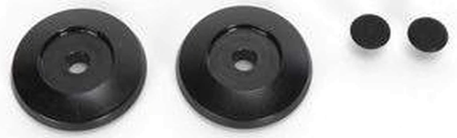 BELL Powersports MX-9 Adventure Pivot Plate Cover - 2 Pieces- Black - 8031113
