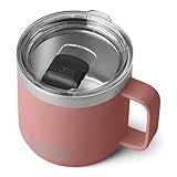 YETI Rambler Stapelbares Tasse Mit MagSlider Deckel, Sandstone Pink, 14 oz (414 ml)