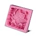 BAKER DEPOT Butterfly Soft Silicone Mold for Soap Handmade Soap Molds Fondant Mold Pink Color