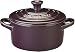 Le Creuset Stoneware 8-Ounce Petite Round Covered Casserole, Cassis