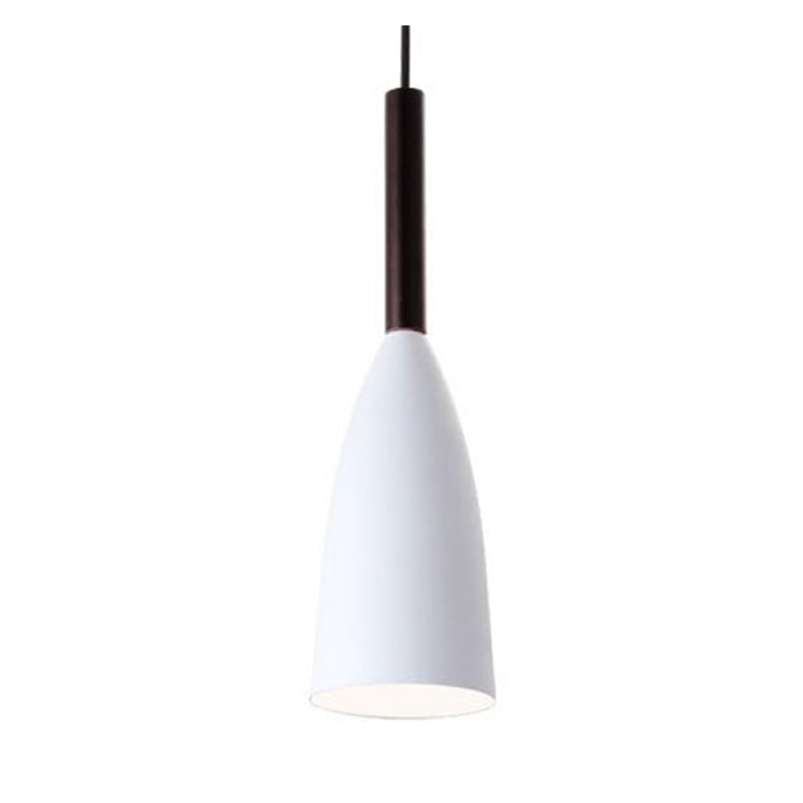WJQQLSM Lighting fixtures Nordic Minimalist E27 Single-Head Pendant Light Chandelier for Home Decor(White)