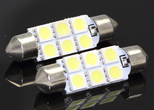 2 Bombillas LED LED Blanca Super Brillantes para Auto miniatura 4
