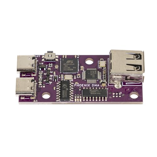 M-Kit Version 2 Mouse Emulator, Compatible with Arduino Leonardo, USB Host Shield MAX3421 + CH340C USB-C + ATmega32U4 All in one, KMbox DMA Card Friendly, 5V Plug and Play B Pro - Image 4