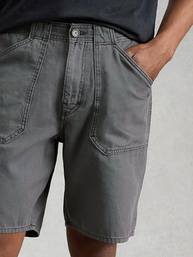 Short White Stuff Crantock pour homme en coton casual décontracté - 4