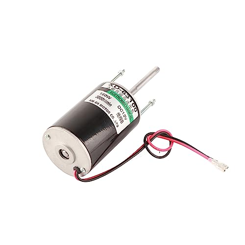 CHICIRIS Motor CC con cepillo de alta velocidad de 150 W, silencioso, larga duración para generador de bricolaje, pulidora, soplador, batidor de huevos (12 V, 3000 rpm)