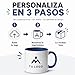 Imagen de Taza Personalizada con Logo Empresa y Foto o Texto Regalo Corporativo para Clientes y Empleados Cerámica 350ml Apta Microondas y Lavavajillas Ideal para Eventos
