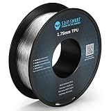 SainSmart - 101-90-165 Clear Flexible TPU 3D Printing Filament, 1.75 mm, 0.8 kg, Dimensional Accurac