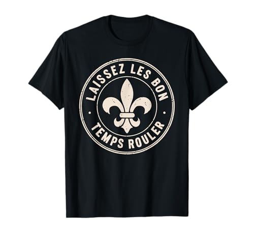 Laissez les bon temps rouler mardi gras fleur de lis T-Shirt