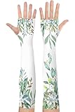 Bebila Gardening Sleeves for Women Farm UV Sun...