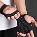 TIANQUXNGI Gym Gloves Men Weight Lifting Gloves Women 1 Pair Silicone Four Finger Workout Gloves Weight Training Gloves