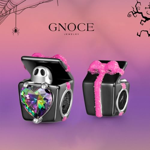 Image of GNOCE Halloween Charm Bracelet Fit Pandora Beads for Women Gift