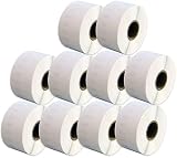Compatible con Dymo LabelWriter 310, 320, 330, 330 Turbo, 400, 400 Turbo, 400 Twin Turbo, 400 Duo, 450, 450 Turbo, 450 Twin Turbo, 450 Duo, 4XL, EL40, EL60, Seiko SLP 100, 120, 200, 220, 240, 400, 410, 420, 430, 440, 450, Pro, Plus