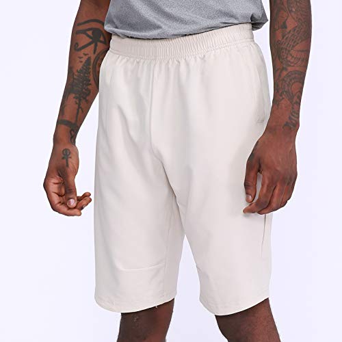 Ajcoflt Calções esportivos masculinos de secagem rápida com bolsos laterais elásticos na cintura Cal