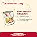 animonda GranCarno Hunde Nassfutter mit Rind + Kaninchen mit Kräutern (6 x 800 g), getreidefreies Hundenassfutter ohne Zucker, für ausgewachsene Hunde, mit fleischigen Zutaten