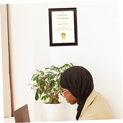 BESPORTBLE Caixa De Certificado Quadro De Certificado Quadro De Documento Comercial Porta-retratos Q