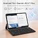Tablet with keyboard, Android 16 Tablets with 10 Inch HD+IPS Display, 18GB RAM+128GB ROM/ 2TB TF, Gemini AI 3.1, GPS, 5G WiFi & 5MP Camera, 6000mAh, Widevine L1, GMS Certified, 4 Years Warranty
