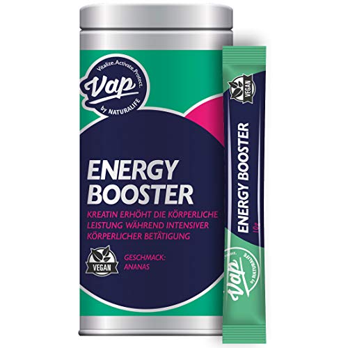 Koffeinfreier Trainingsbooster mit Kreatin, Taurin & BCAA - VAP Energy Booster