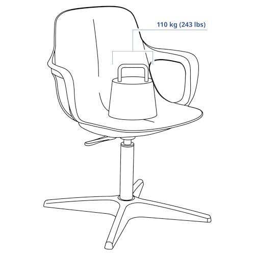 Fauteuil pivotant anthracite ProTuning ODGER pour bureau confortable - 5