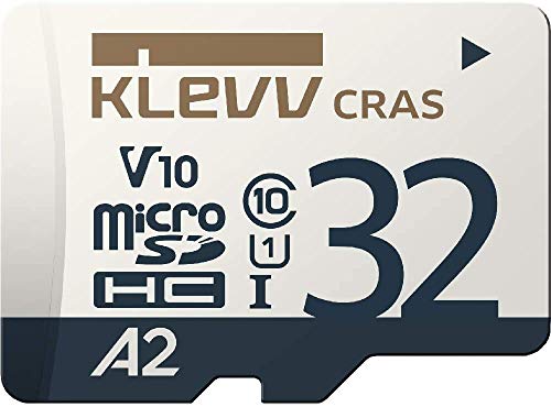 エッセンコアクレブ KLEVV microSDHC 32GB class10 UHS-I U1 V10 A2 最大読込:100MB/s Nintendo Switch 動作確認済 (メーカー保証) K032GUSD6U1-CA