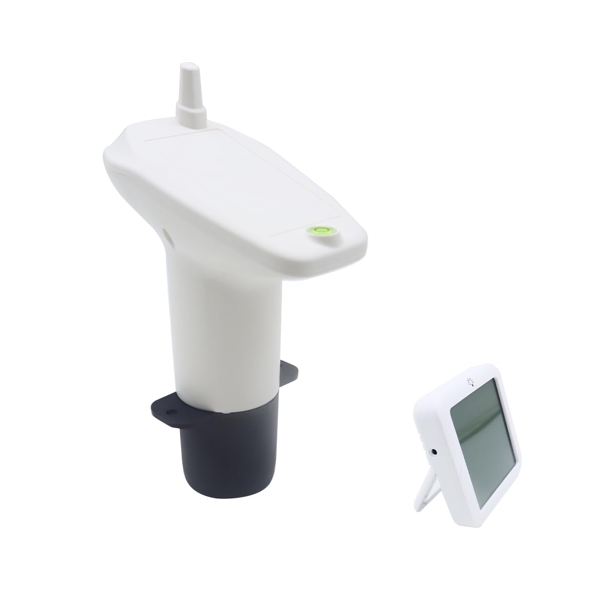 HUBa Misuratore di Livello a ultrasuoni, Multifunzione per Uso Domestico, Display Digitale per Serbatoi e contenitori Domestici