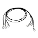 Produktbild 3pcs Maskenkette Masken Halterung PP, Maskenkette Masken Ohrbügel Haken, Maskenband Lanyard Umhängeband, Maskenhalterung, Lanyard, Halterung für Maske, Halsband