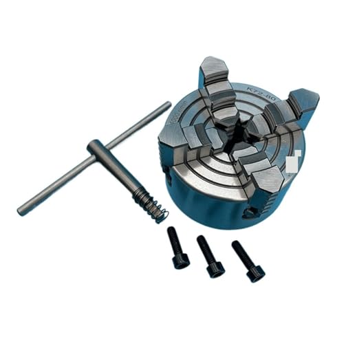 Mandrin de tour 80mm robuste K72-80 manuel à usure réduite
