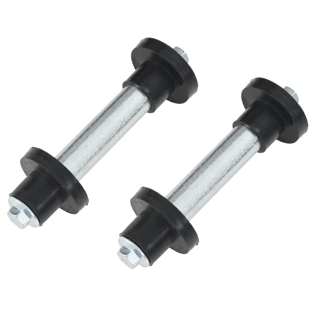 Home & Garden Schubkarrenräder 2 Stück mit Achsen massiv PU 4.00-8 390 mm-Möbelwahl