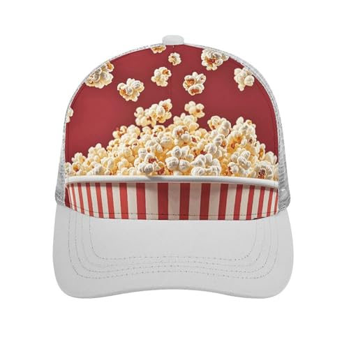 Casquette de baseball adulte pour randonnée et sorties au soleil Popcorn
