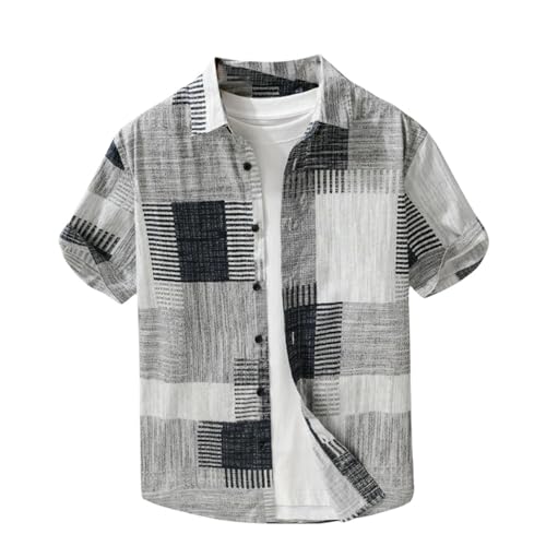 Chemise hawaïenne homme en pur coton de qualité supérieure finitions soignées