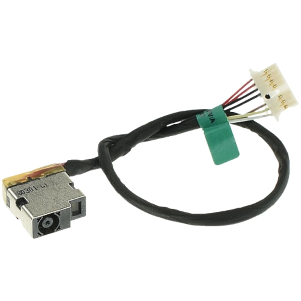 LPUK Charging Port compatible with HP 250 G6 255 G6 15-ab 15-bs 15-bw 15-dy 15-ef 15s-dy 15s-er 15s-ey 15s-fr 15s-fy p/n: 799749-T17 799749-Y17 799749-S17 799749-F17 - Replacement DC Power Jack