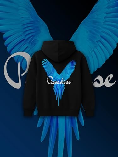 Image of Mens Printed Hoodie for Men Premium Casual Sweatshirt Man, Branded and Comfort Stylish Hoodies for Men Regular Fit Stylish Wear