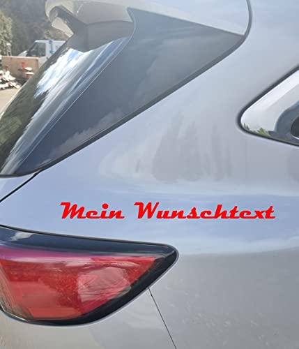 Skins4u Wunschaufkleber selbst gestalten Wunschtext Auto Aufkleber Werbung individuell Wunsch Name Sticker Schrift personalisiert Autoaufkleber, Boot, Wandtattoo Buchstaben Wunschaufkleber