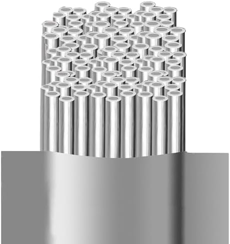 48 Pcs Flux Core Aluminum Rods Low Temperature Easy Melt Aluminum Welding Rods Welding Sticks