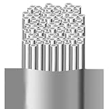 48 Pcs Flux Core Aluminum Rods Low Temperature Easy Melt Aluminum Welding Rods Welding Sticks