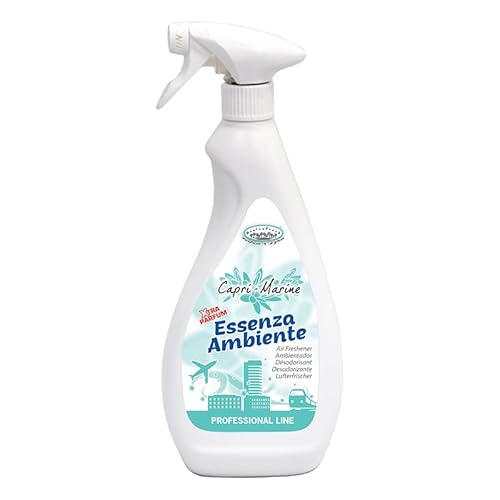 HOME PRO – Essenza Ambiente Professionale Capri Marine – Profumatore Multiuso per Casa e Ambienti – Elimina Odori, Deterge e Rinfresca – Fragranza Marina e Agrumata – 750 ml – Made in Italy